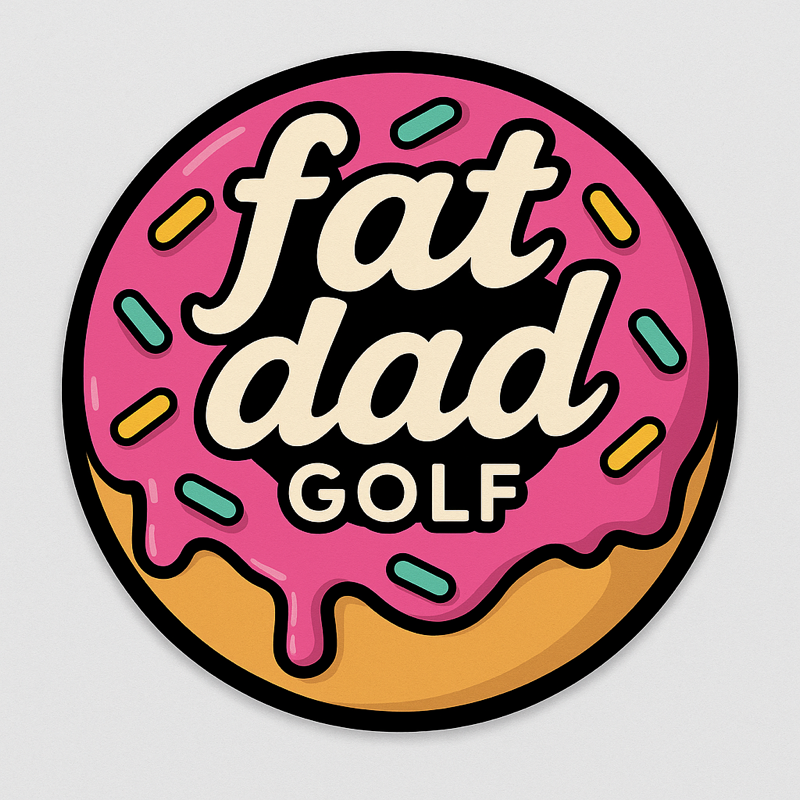 fat dad donut golf ball marker + clip
