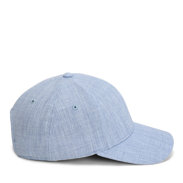 heather blue skull golf hat