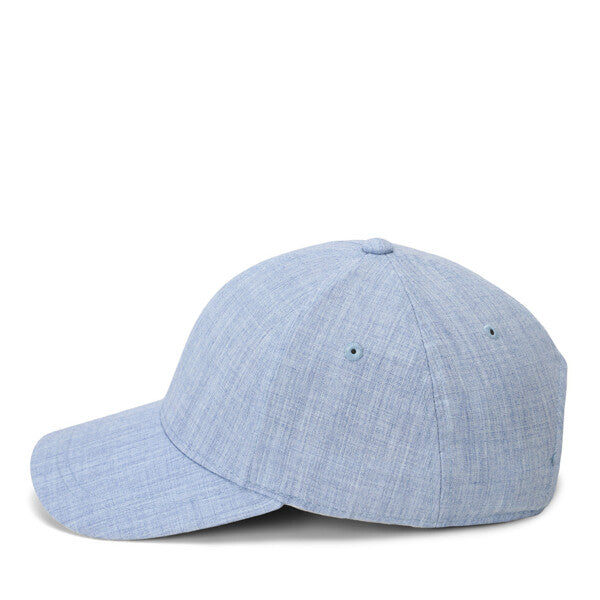 heather blue skull golf hat