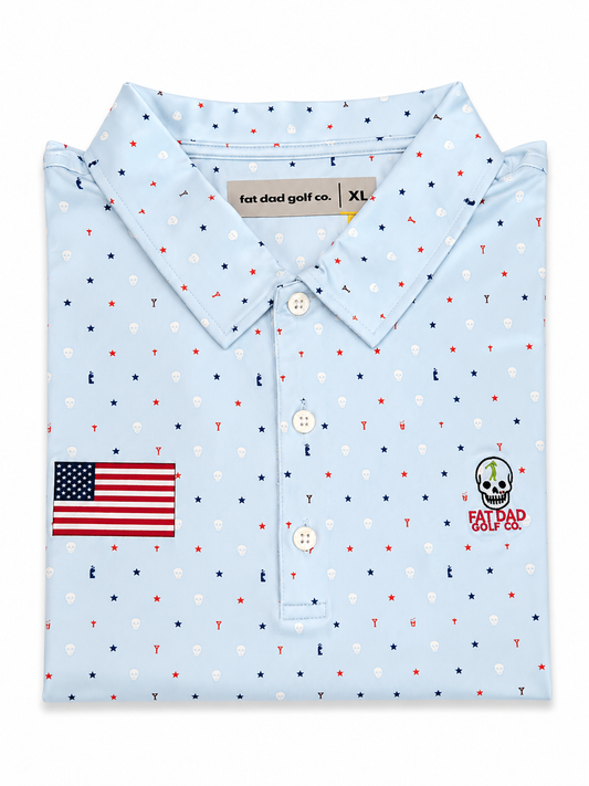 usa 250 emoji limited edition polo