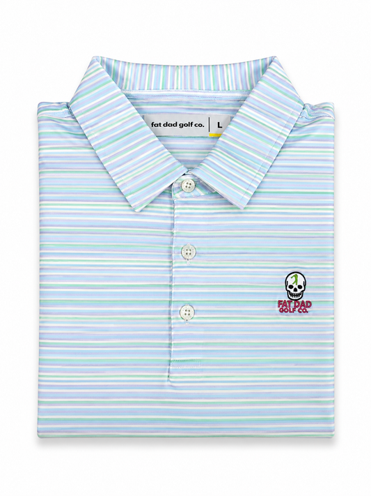 "coastal drift" performance golf polo