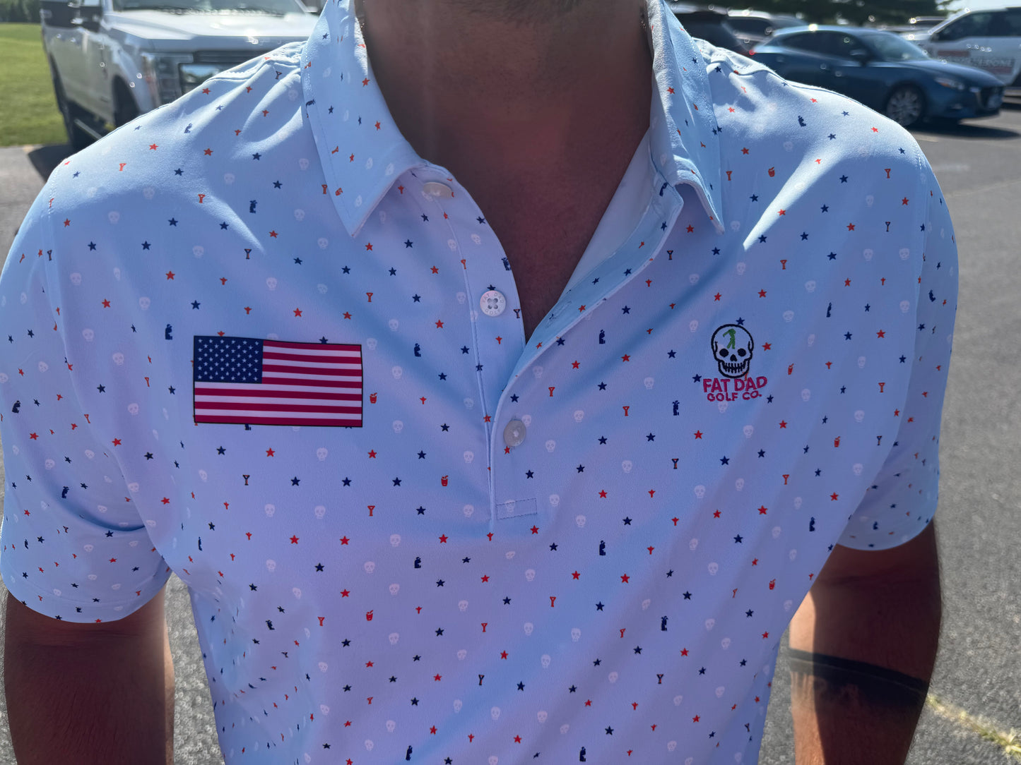 usa 250 emoji limited edition polo