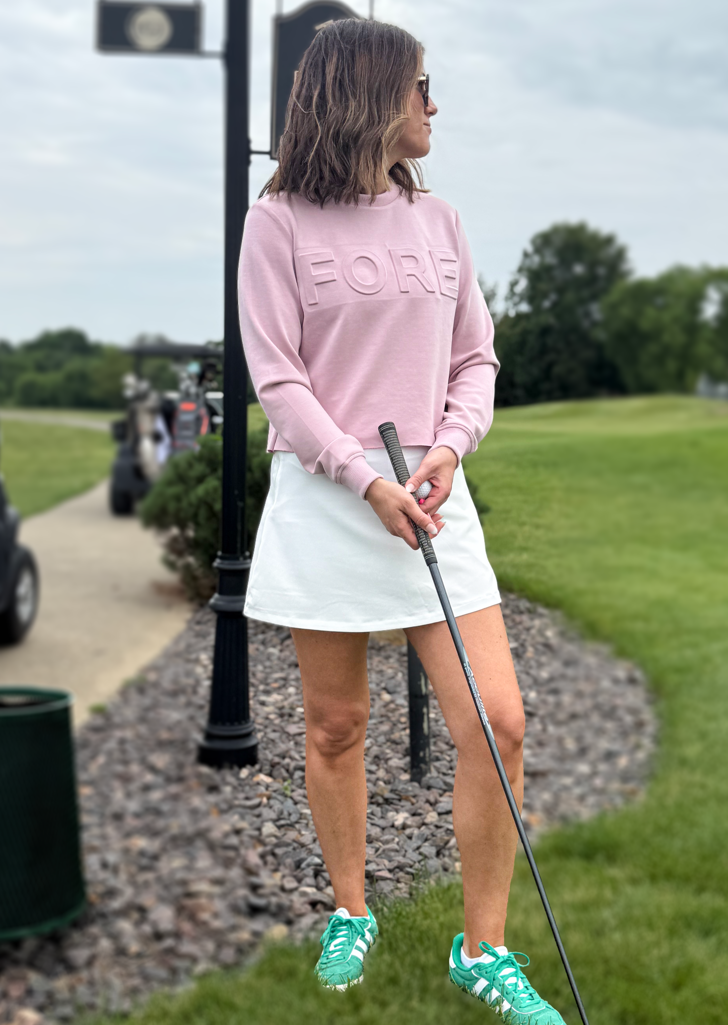 fore embossed crew