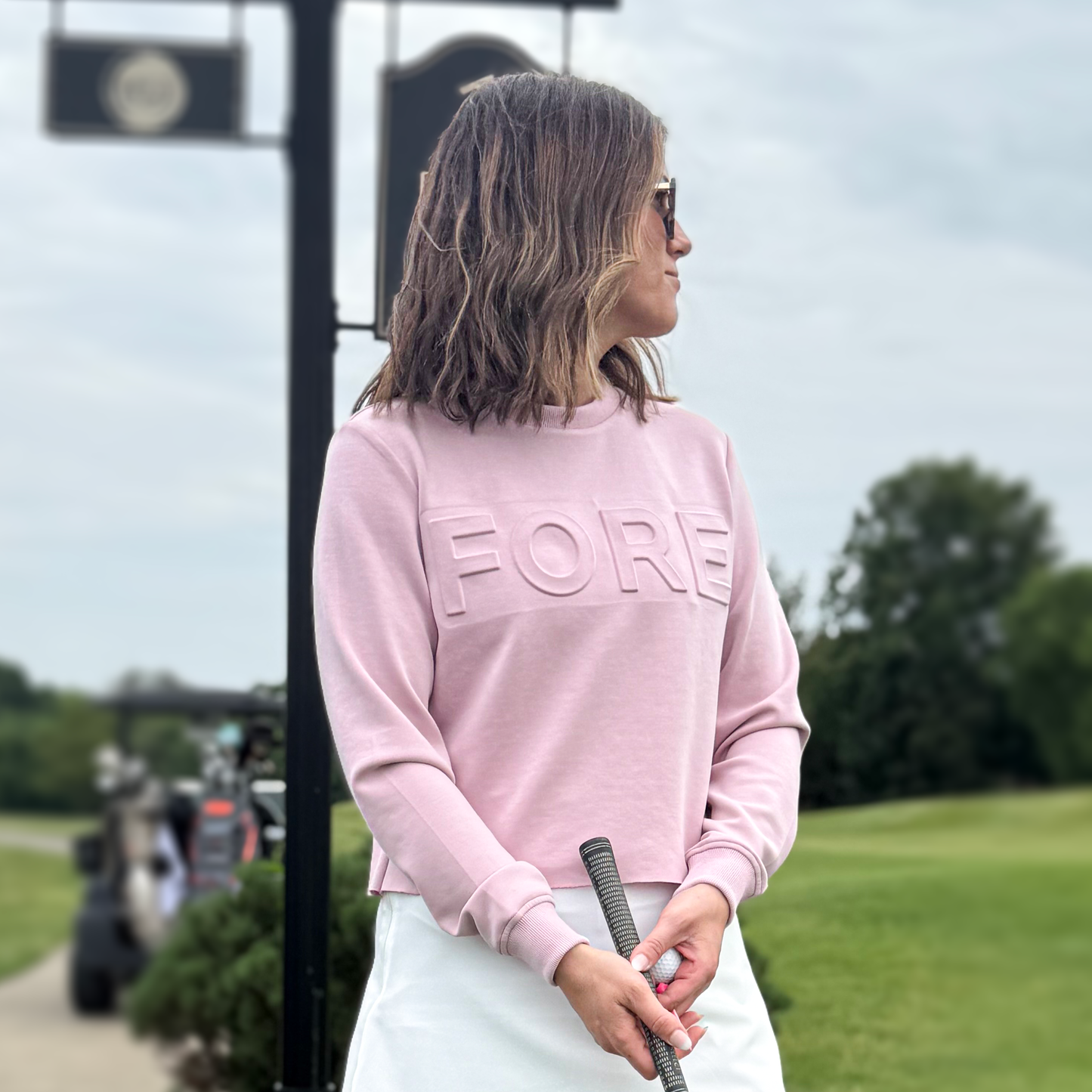 fore embossed crew