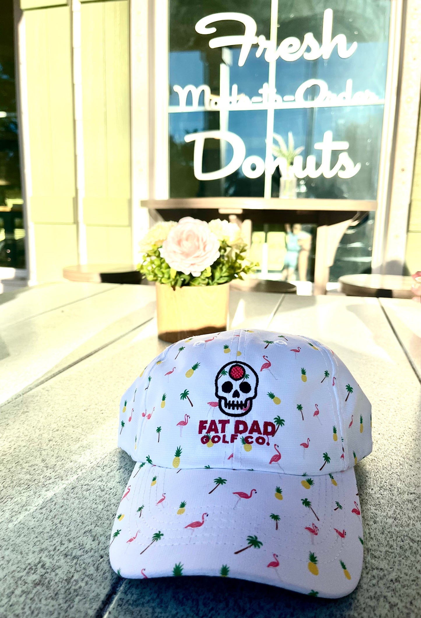 golf on the brain tropical hat