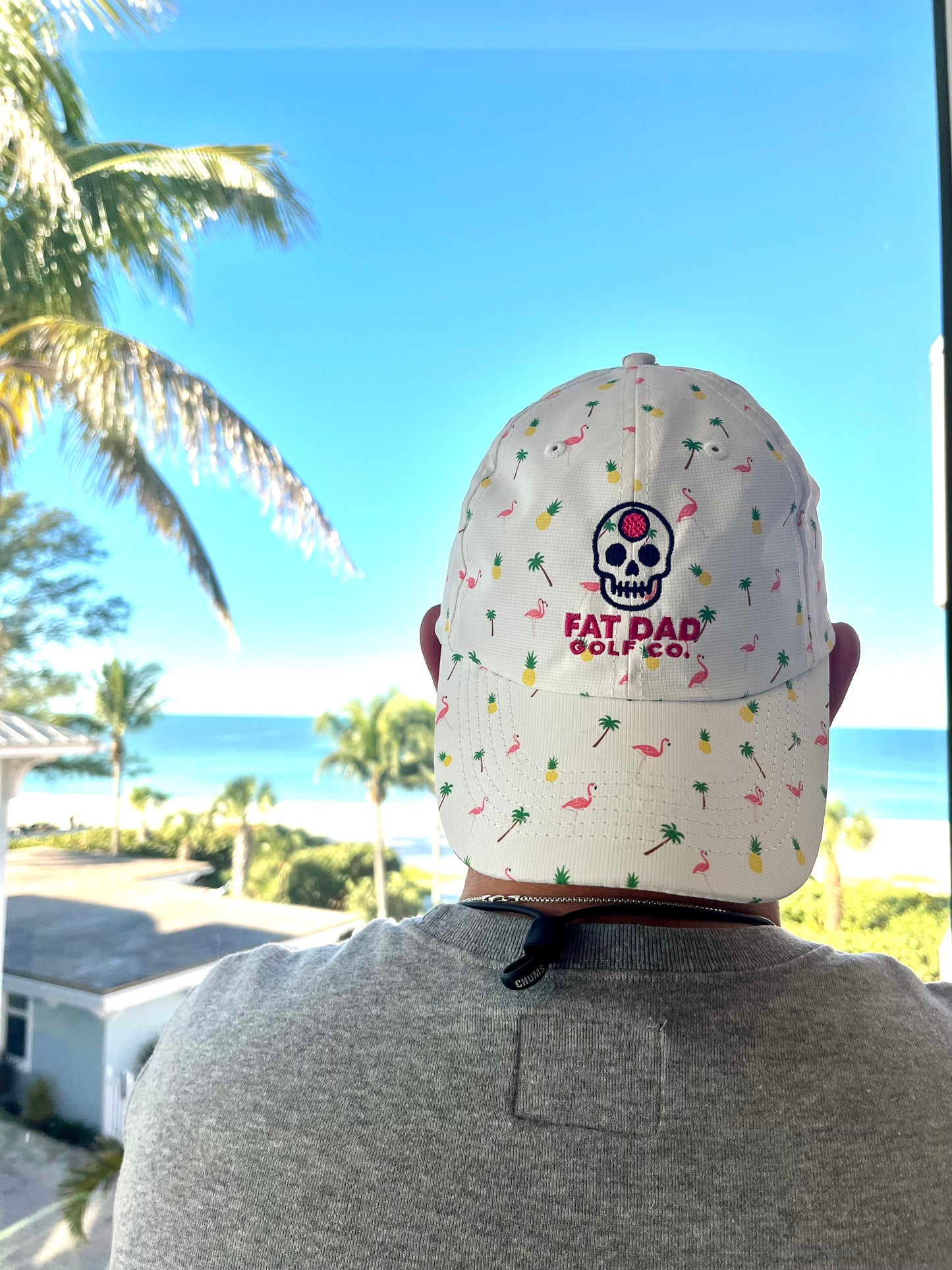 golf on the brain tropical hat