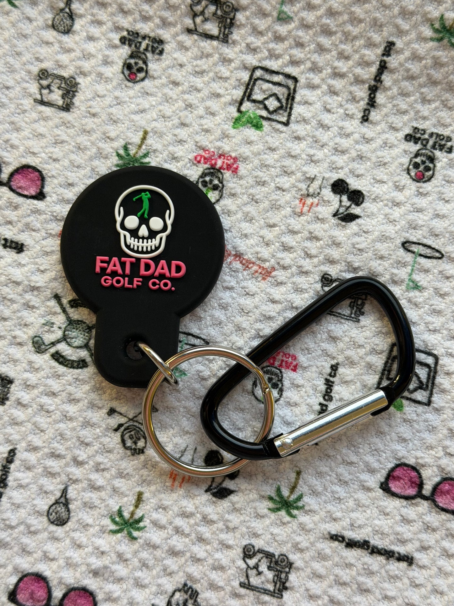 fat dad golf magnet