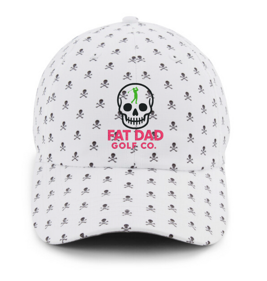 original fat dad skull golf hat
