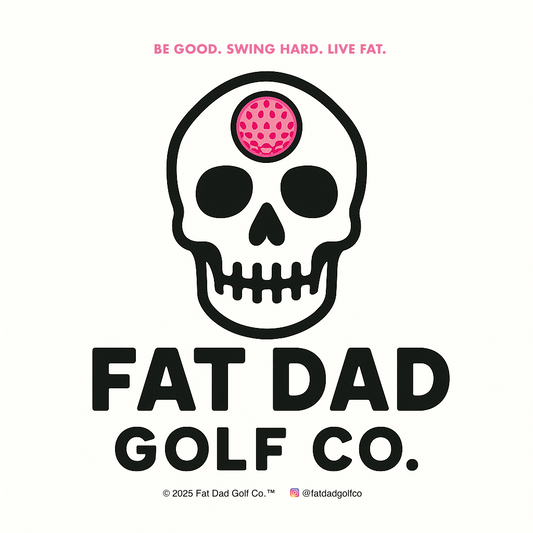 "golf on the brain" sticker