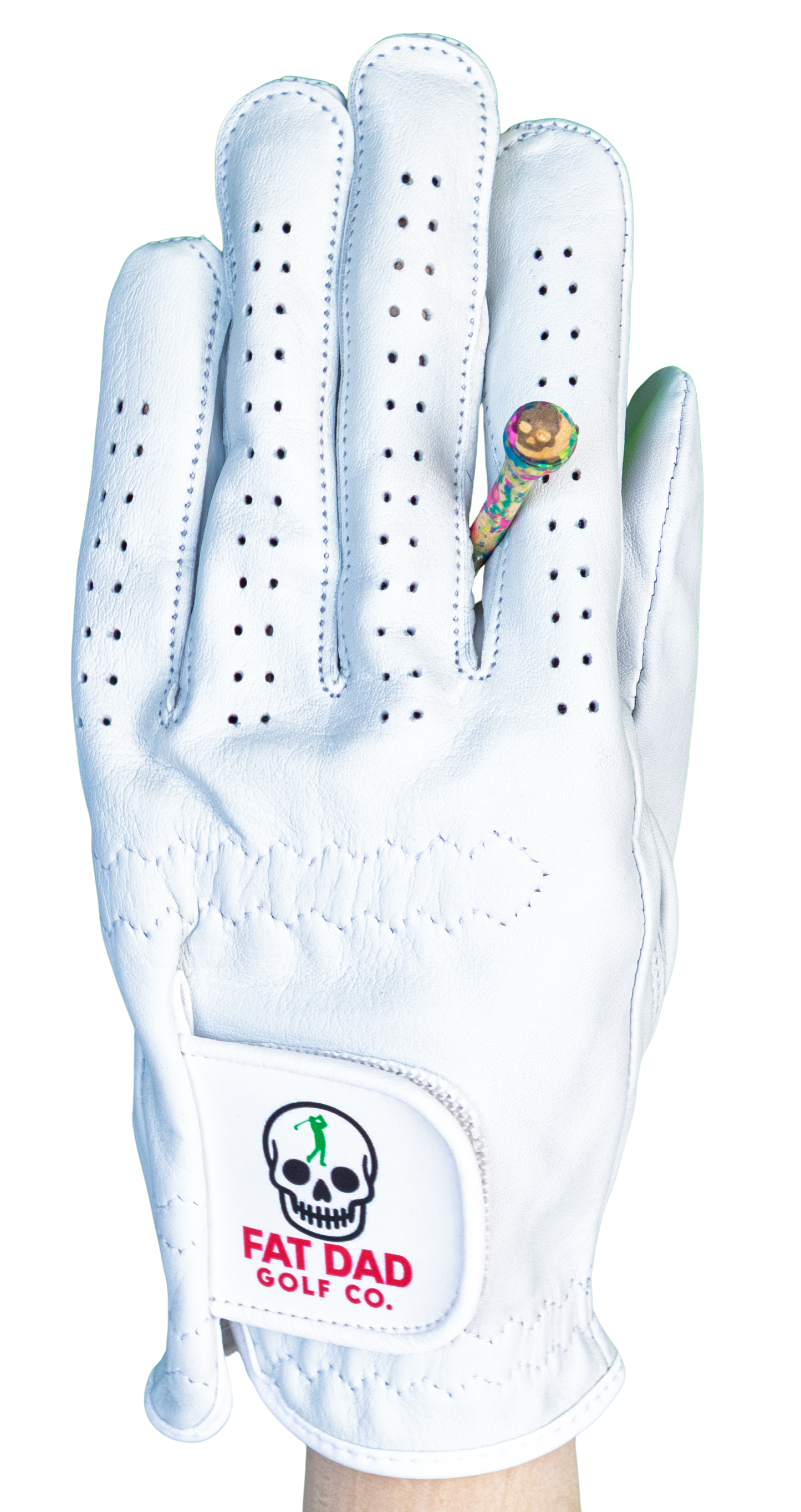 natural gray golf glove