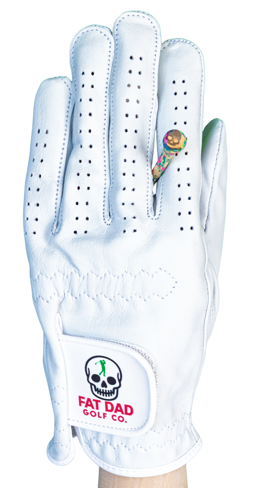 natural gray golf glove