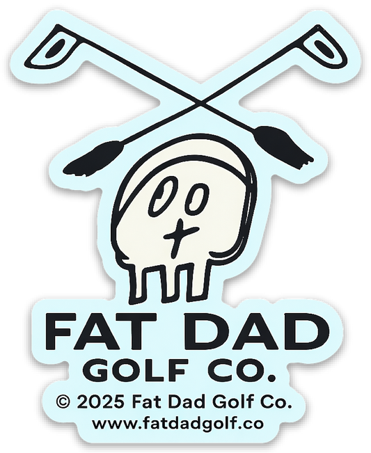 "the napkin" logo sticker
