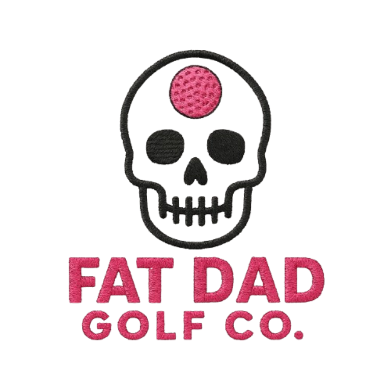 "golf on the brain" gray clubhouse golf 1/4 zip